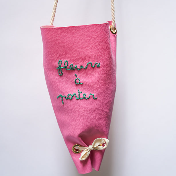 Rita_Ricami_Borsa_Porta_Fiori_Rosa_Ricamo_Verde2