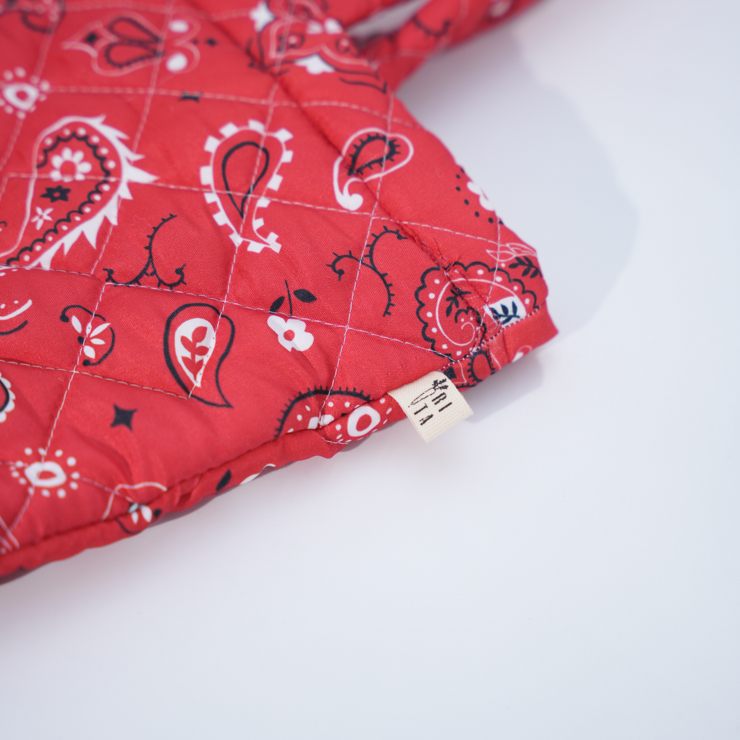 Borsa Weekend Matelassé "Oggi no" Bandana Rossa