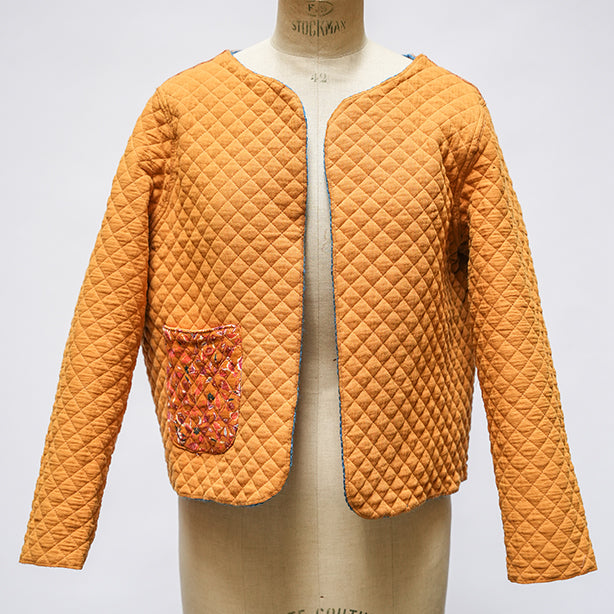 Rita_Ricami_Giacca_Matelasse_Pattern_Arancione_Fiori5