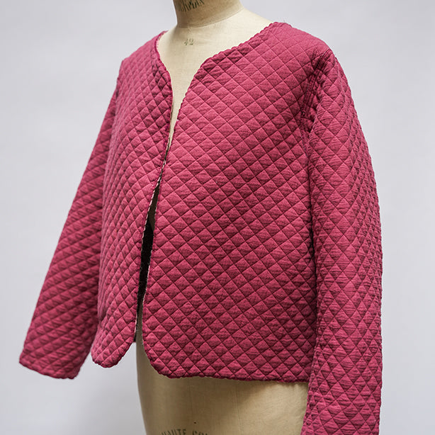 Rita_Ricami_Giacca_Matelasse_Pattern_Rosso_Fiori6