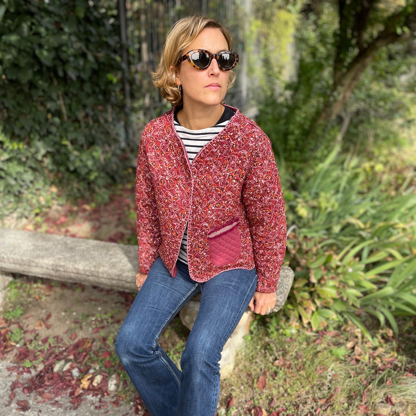 Rita_Ricami_Giacca_Matelasse_Pattern_Rosso_Fiori8