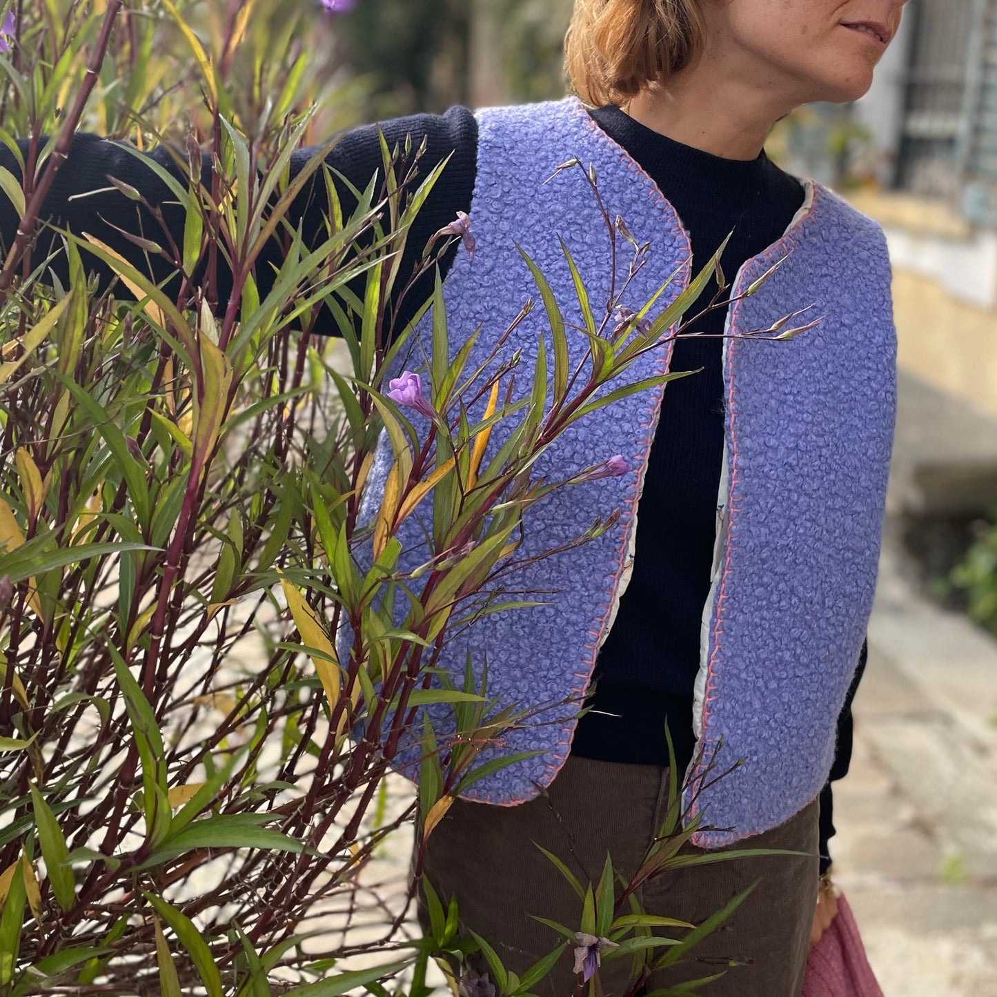 Rita_Ricami_Gilet_Boucle_Pattern_Lilla_Pappagalli7