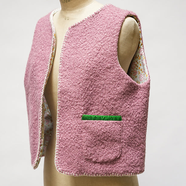 Rita_Ricami_Gilet_Boucle_Pattern_Rosa_Fiori2