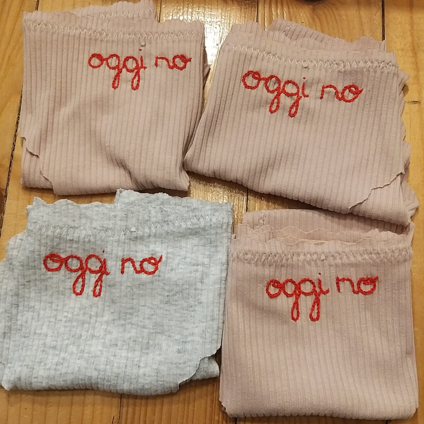 Slip con smerlo "Oggi No"