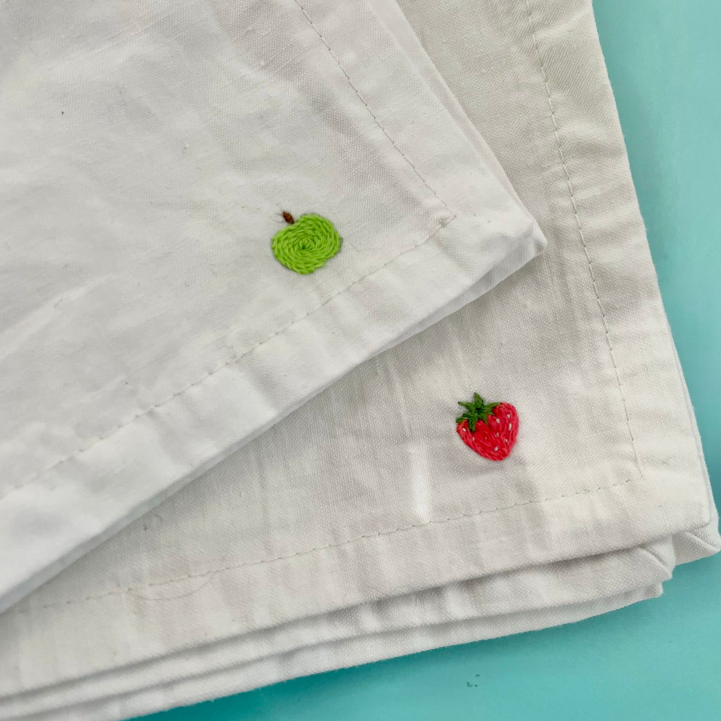 Tovagliolo con ricamo "Personalizzato Disegno Pieno"