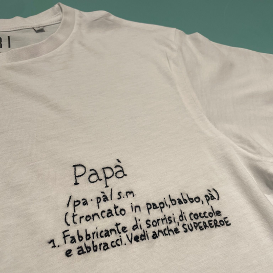 T-Shirt Festa del Papà Dizionario